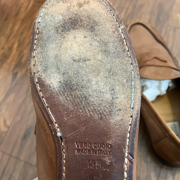Barney’s New York Brown Slip-on Men’s Loafers Size 13 main image 6